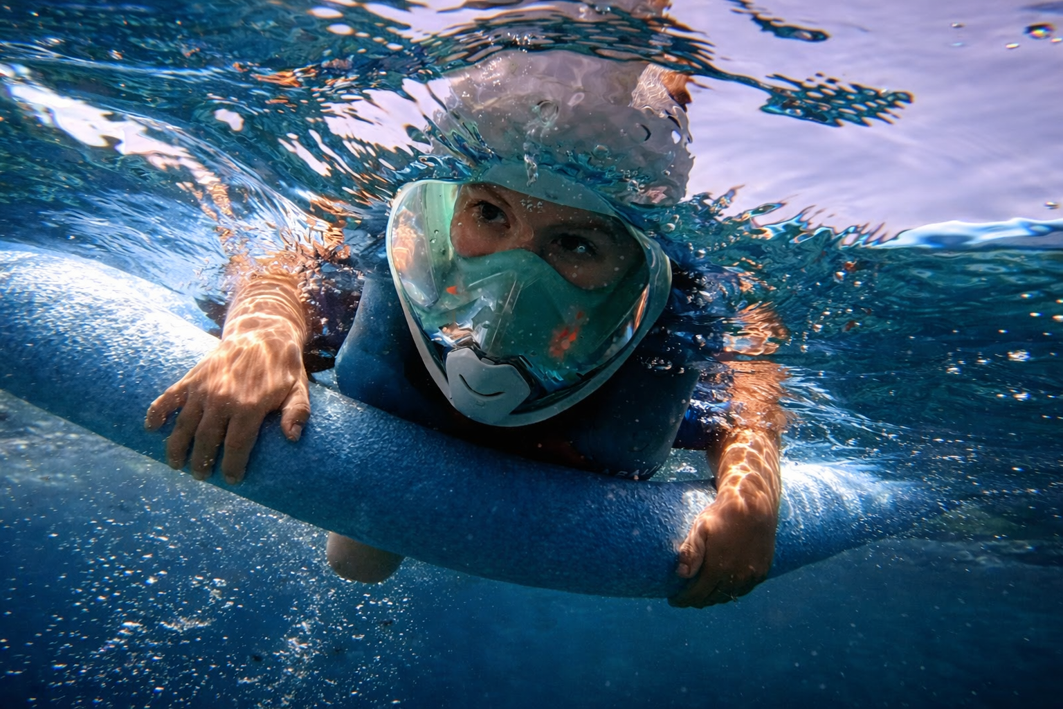 Snorkeling experience underwater Puerto de Mogan Gran Canaria